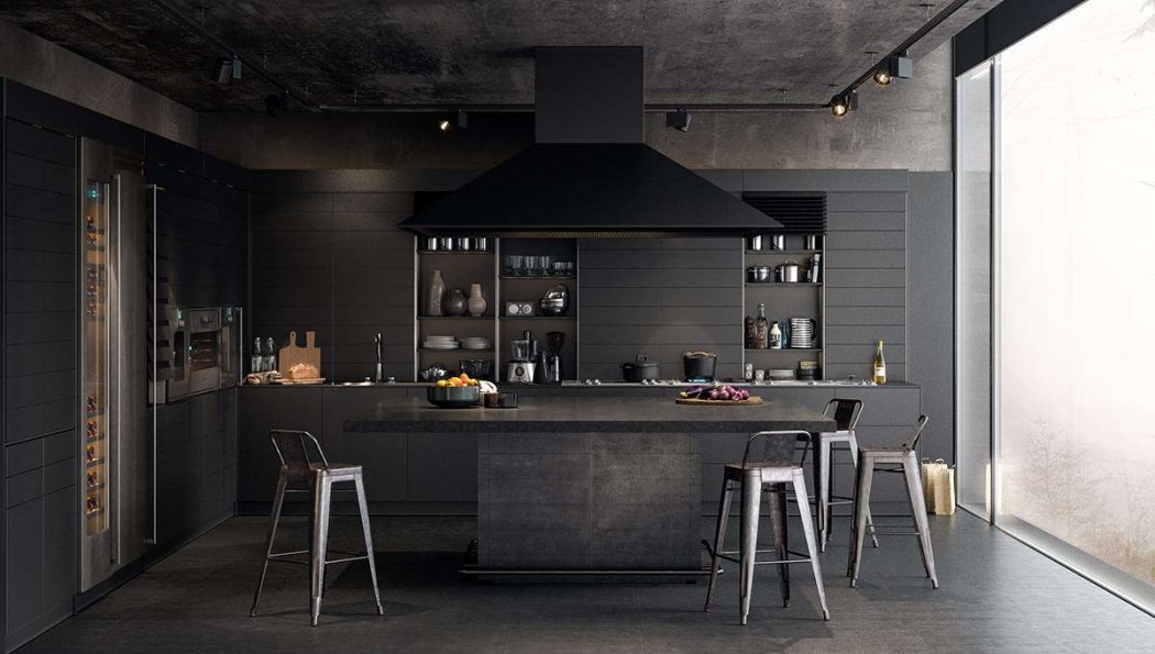 Make It Black2 5 Latest Kitchens’ Decorations Ideas - 8