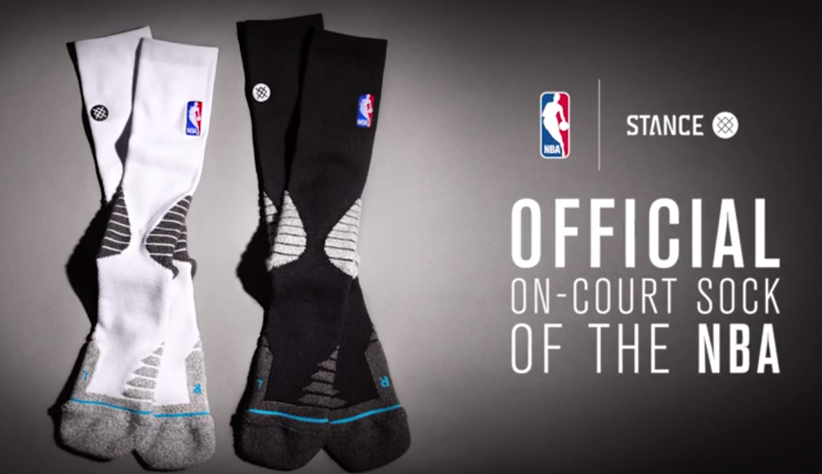 NBA-Stance-Socks Stocking Stuffers for the Sports Star on your Christmas List