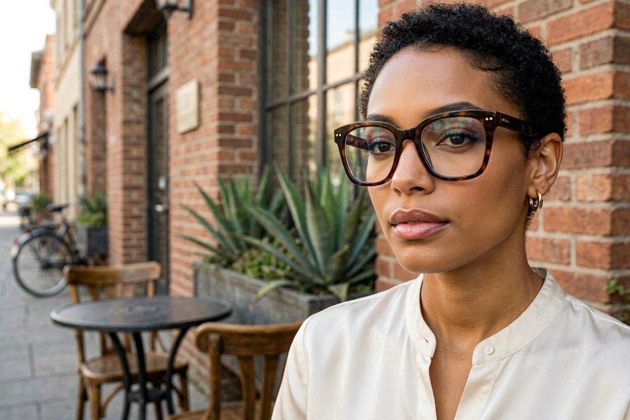Oversized Square Frames eyeware Top 20 Best Eyewear Trends for Men and Women - 4