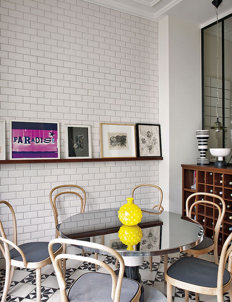 15+ Best Luxurious and Modern Dining Room Design 12 Parisian Café Inspired Dining Room6 15+ Best Luxurious and Modern Dining Room Design - 12