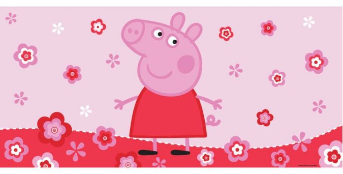 Peppas Pond bath tub 1 25+ Cutest Kids Bathroom Rugs - 24