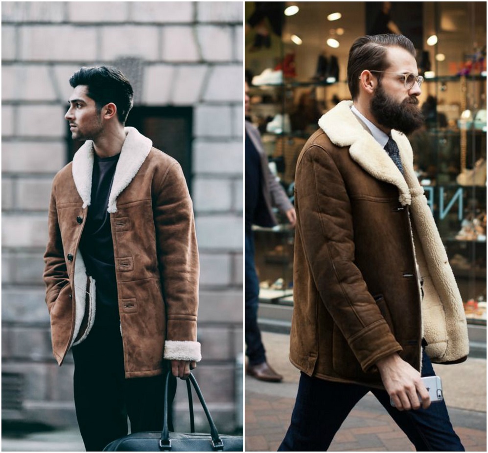 Shearling4 35+ Winter Fashion Trends for Handsome Men - 21