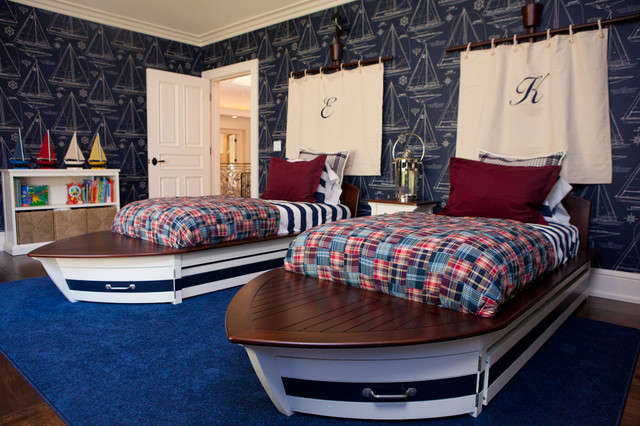 25+ Most Fabulous Kid’s Bedrooms Design Ideas 5 Ship-Themed Room