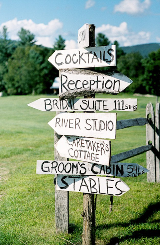 Signposts1 10 Hottest Outdoor Wedding Ideas in 2020