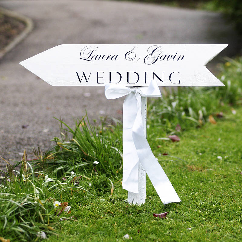 Signposts3 10 Hottest Outdoor Wedding Ideas in 2020