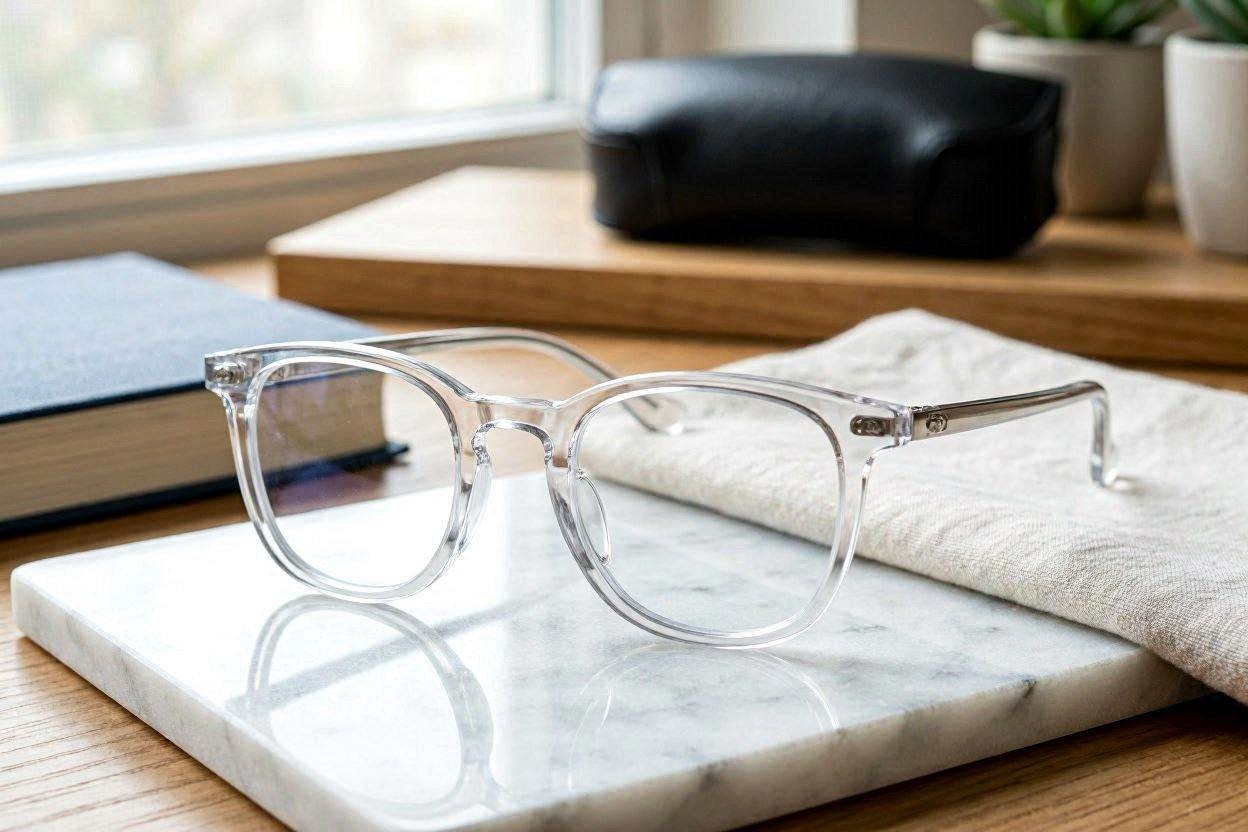 Transparent Clear Frames eyewear Top 20 Best Eyewear Trends for Men and Women - 5