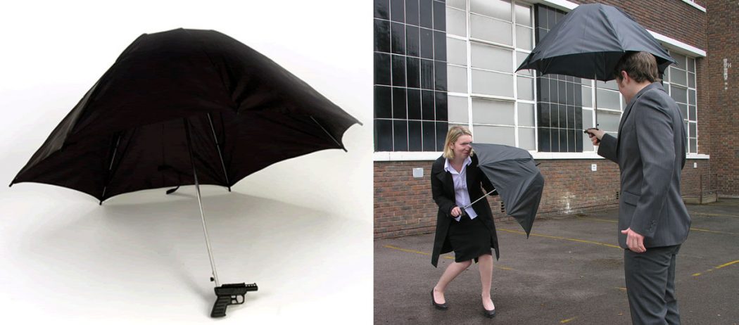 Water-Gun-Umbrella1 15 Unusual Umbrellas Design Ideas
