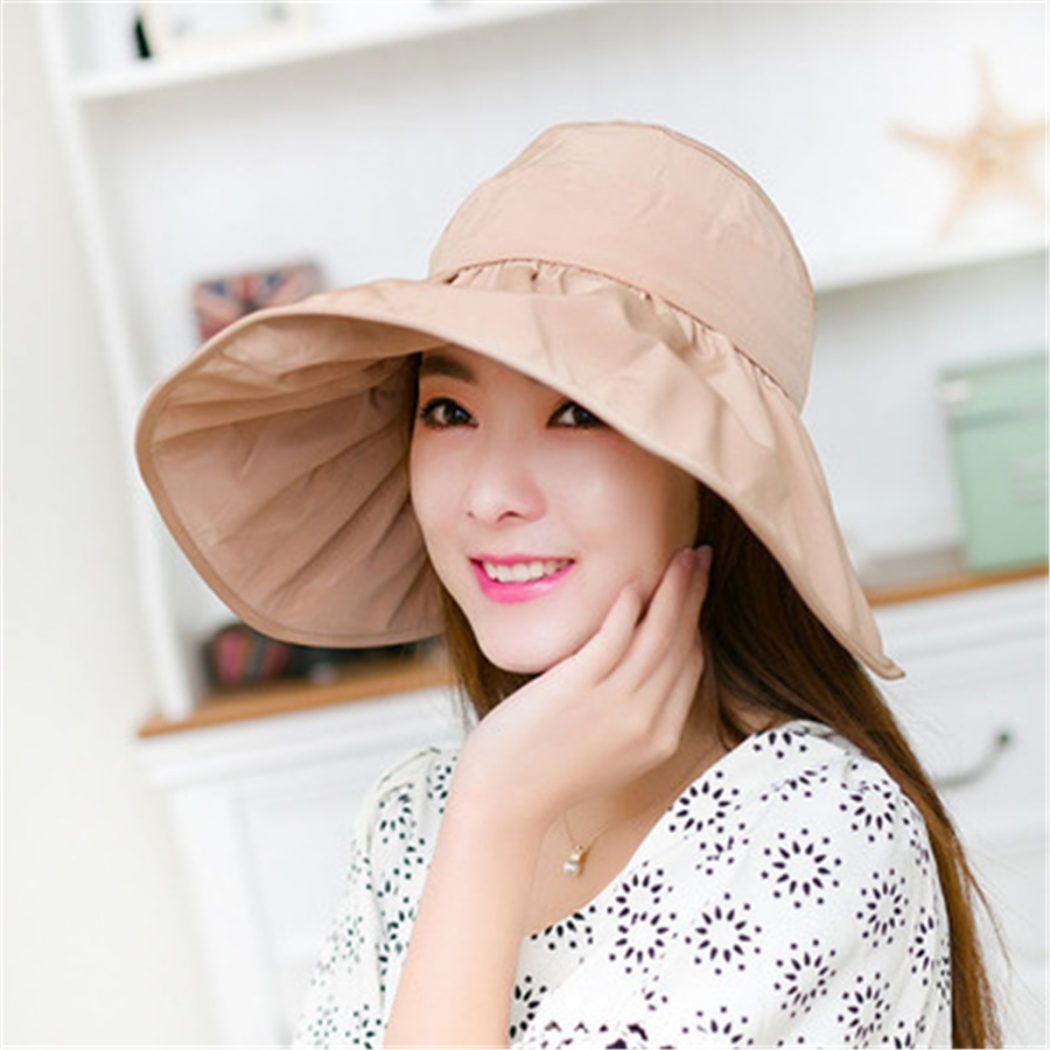 Wide brimmed Fabric Sun Hat3 10 Women’s Hat Trends For Summer - 39