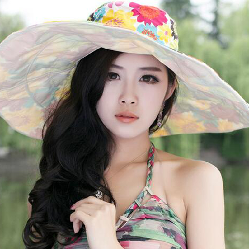 Wide brimmed Fabric Sun Hat4 10 Women’s Hat Trends For Summer - 40