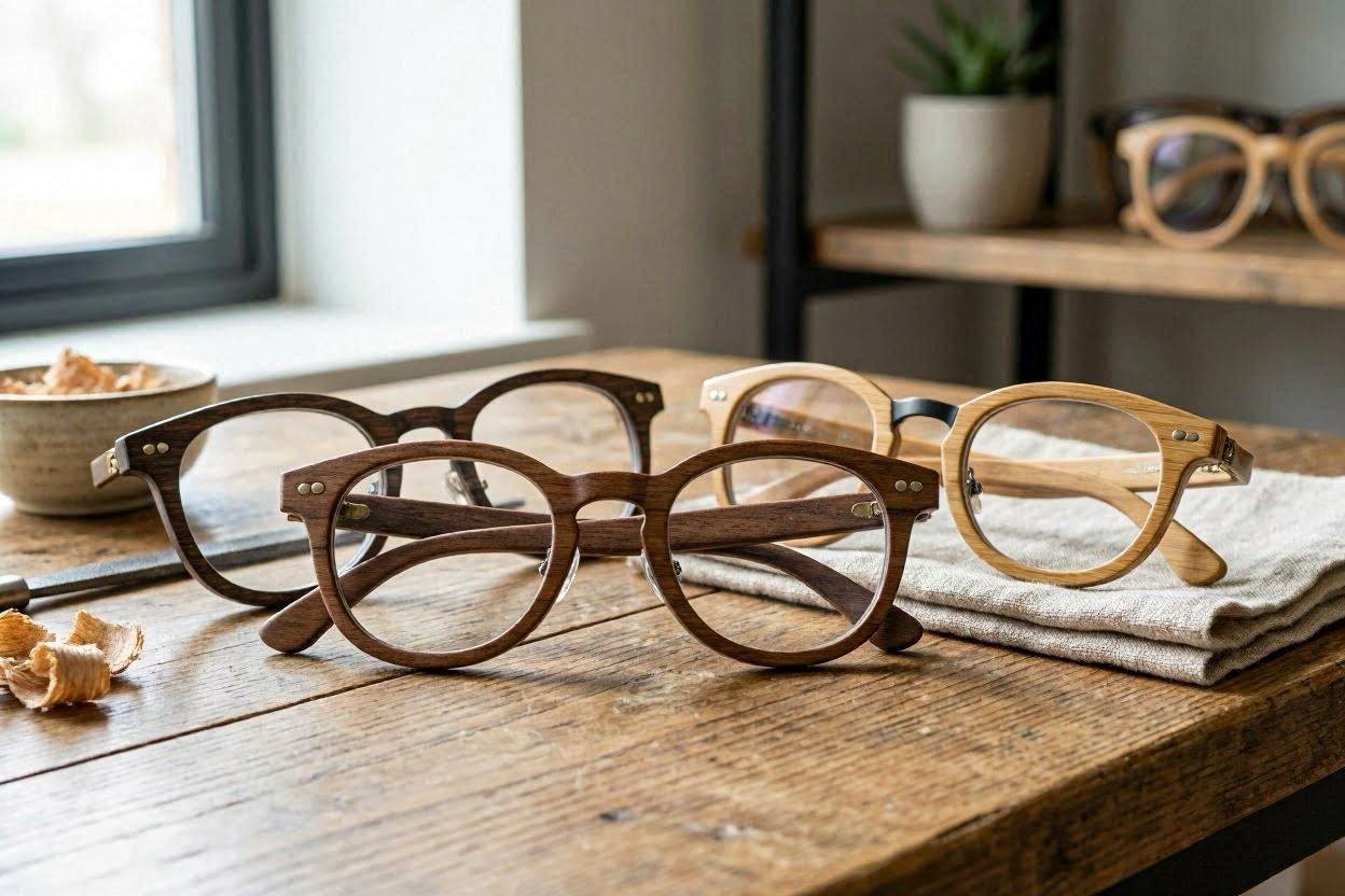 Wood and Bamboo glasses Frames Top 20 Best Eyewear Trends for Men and Women - 20