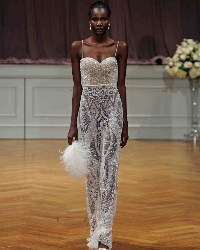 +25 Wedding dresses Design Ideas for a Gorgeous-looking Bride 17 alon livne white wedding dress fall2017 6203351 023 vert +25 Wedding dresses Design Ideas for a Gorgeous-looking Bride - 17