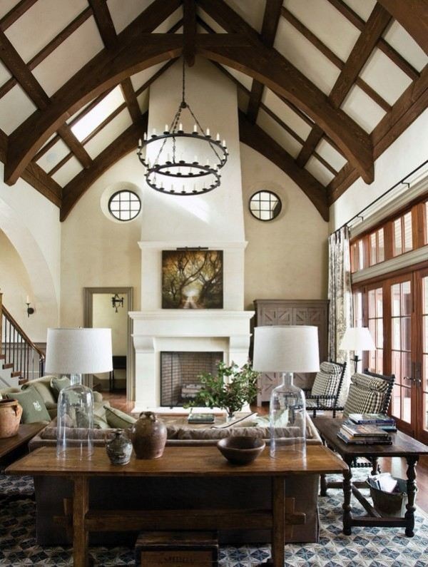 ceiling beams 7 15 Newest Home Decoration Trends You Have to Know - 44 home decoration trends