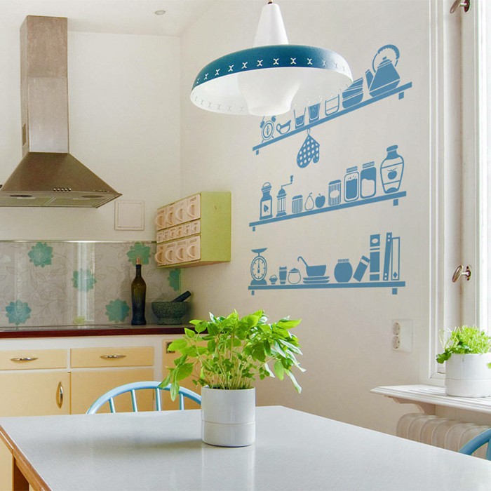 fresh plants5 5 Latest Kitchens’ Decorations Ideas - 6