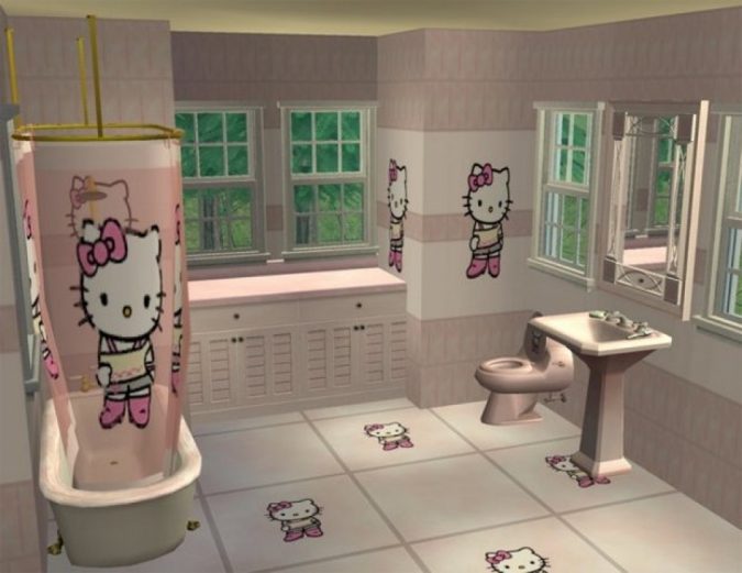 5 Bathroom Designs of kids' Dreams 15 kitty bathroom4 5 Bathroom Designs of kids' Dreams - 15