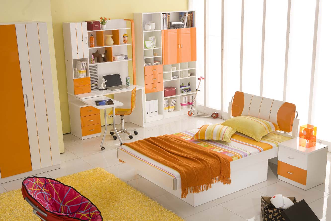 loving orange bedroom orange bedroom 25+ Elegant Orange Bedroom Decor Ideas - 3