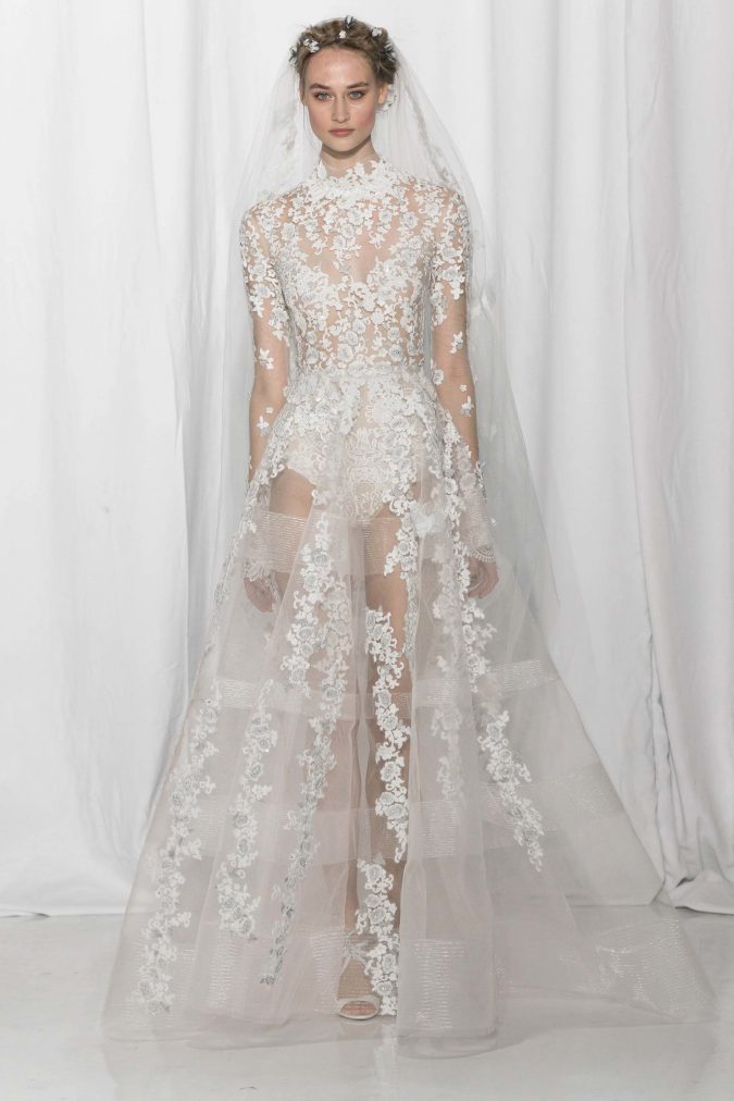+25 Wedding dresses Design Ideas for a Gorgeous-looking Bride 54 reem acra spring 2017 +25 Wedding dresses Design Ideas for a Gorgeous-looking Bride - 54