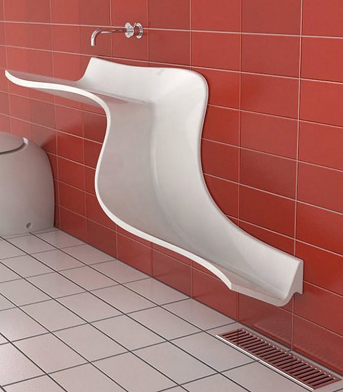 slide-bathroom-sink2-675x773 Top 10 Modern Bathroom Sink Design Ideas