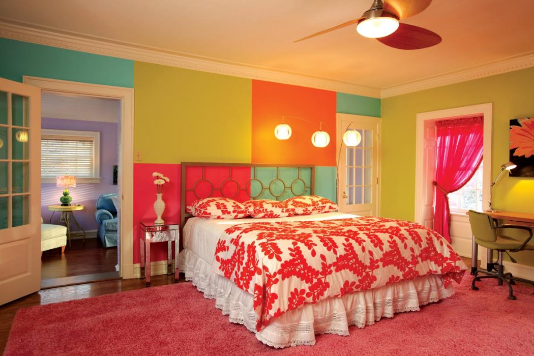 stlouishomesmag 25+ Elegant Orange Bedroom Decor Ideas - 6