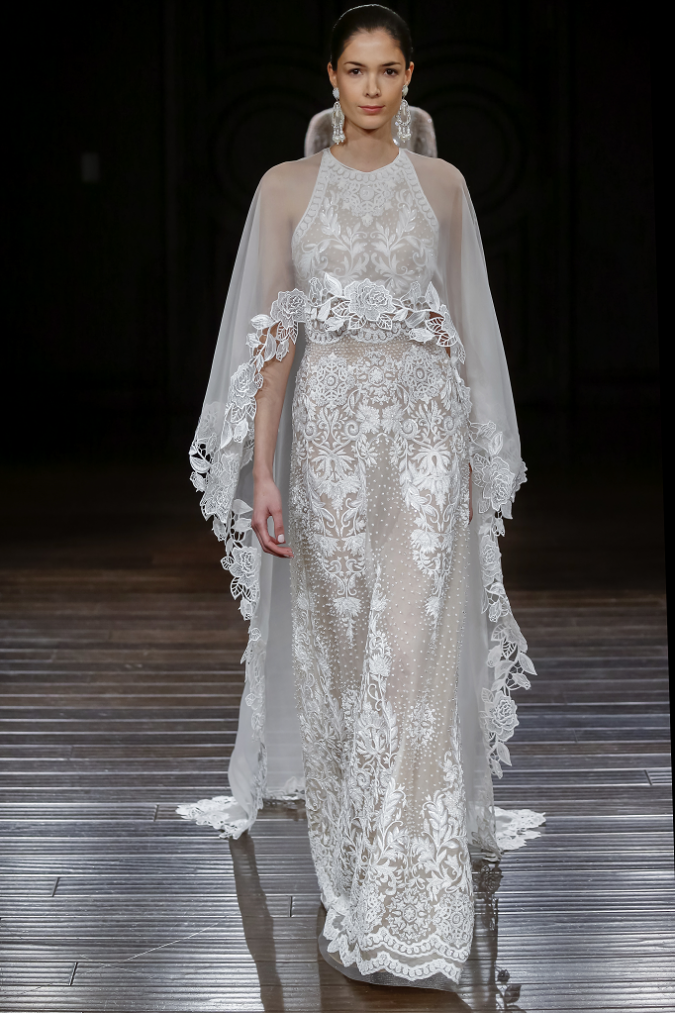 wedding dress Naeem Khan MEDINA FRONT +25 Wedding dresses Design Ideas for a Gorgeous-looking Bride - 53