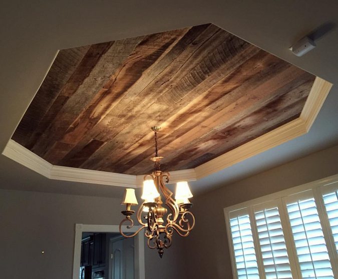 wooden ceiling tray 6 Suspended Ceiling Decors Design Ideas - 5