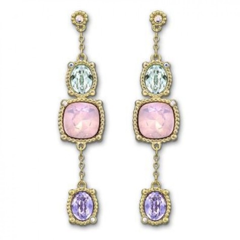 How To Hide Skin Problems And Wrinkles Using Jewelry? 27 0626243412012-swarovski_rosette_long_pierced_earrings_2