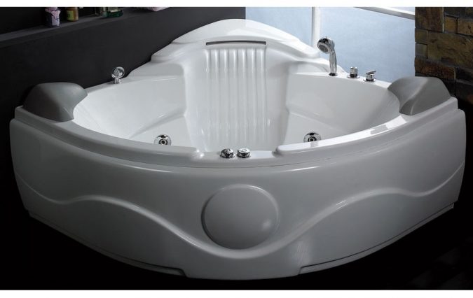 3 Person 14 Jet Corner Spa Whirlpool2 6 Bathtub Designs that will Make your Jaw Drops! - 15