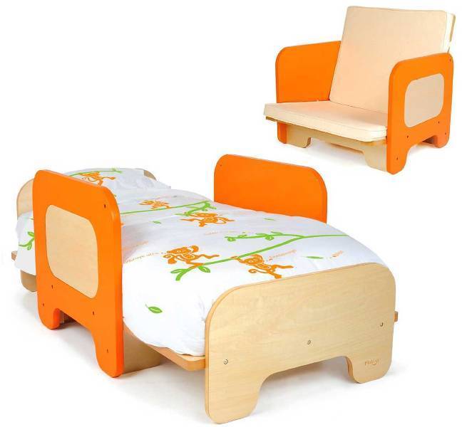 Convertible Toddler Bed 83 Creative & Smart Space-Saving Furniture Design Ideas - 38 space-saving furniture
