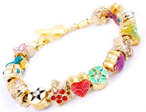 How To Hide Skin Problems And Wrinkles Using Jewelry? 30 Fashion-Jewelry-String-Bracelets-Women-Colorful-Accessories-Metal-Beads-Wrist-Bracelet-Wholesale-W26129-Free-Shipping