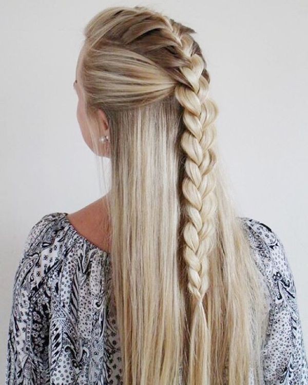 French and Dutch braids 10 28 Hottest Spring & Summer Hairstyles for Women - 46 summer hairstyles