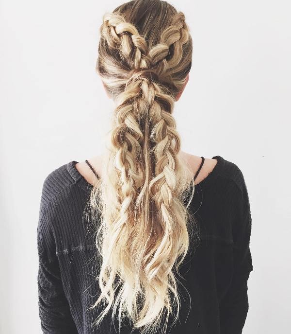 French and Dutch braids 8 28 Hottest Spring & Summer Hairstyles for Women - 44 summer hairstyles