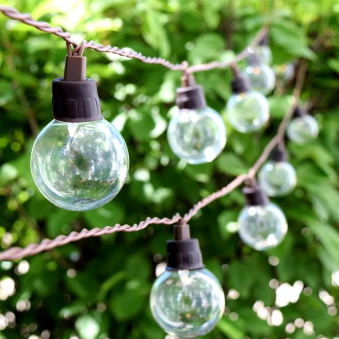 Top 12 Unusual Solar-Powered Products 8 LED Solar Powered G40 Garden String Lights Top 12 Unusual Solar-Powered Products - 8