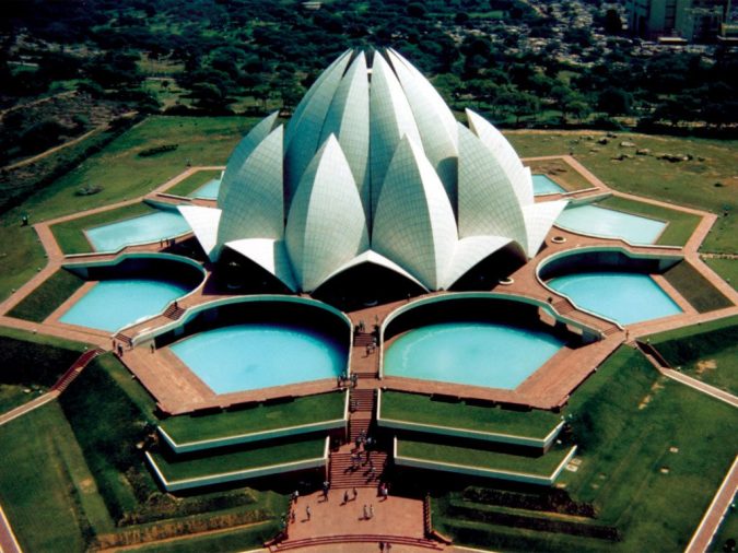 Lotus-Temple-India-top-view-675x506 15 Most Creative Building Designs in The World in 2022