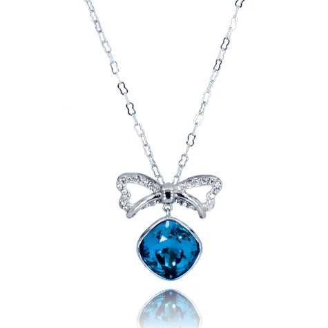 How To Hide Skin Problems And Wrinkles Using Jewelry? 118 Ribbon_dangling_swarovski_element_pendant_(2)