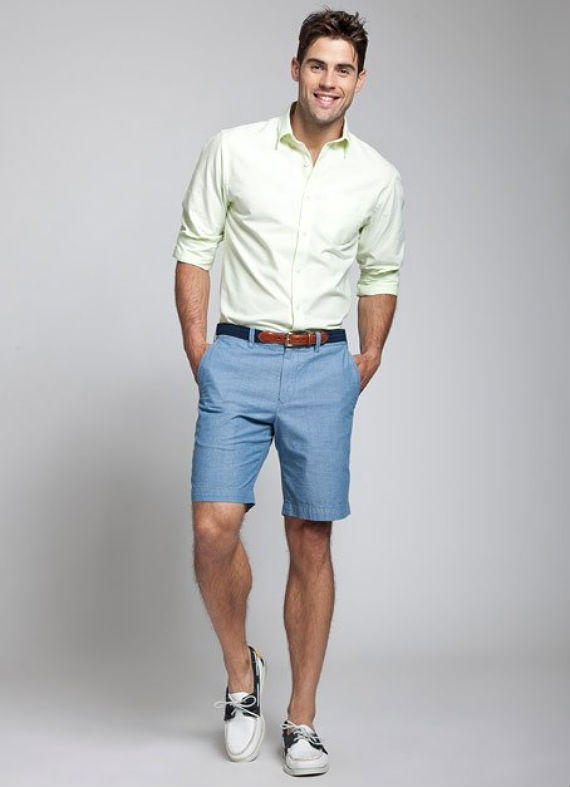 10 Most Stylish Outfits for Guys in Summer 17 Shirt with Bermuda2 1 10 Most Stylish Outfits for Guys in Summer - 17