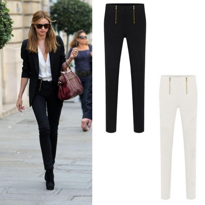 Slim Slacks 25+ Elegant Work Outfit Ideas That Every Working Woman Should Have - 36