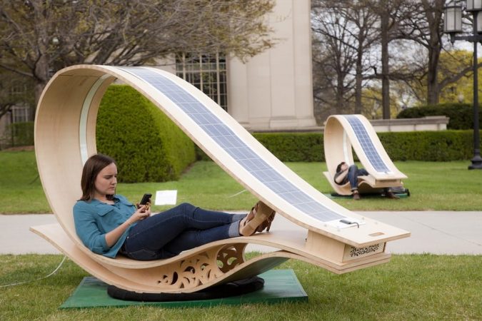 Top 12 Unusual Solar-Powered Products 16 Solar Furniture Top 12 Unusual Solar-Powered Products - 16