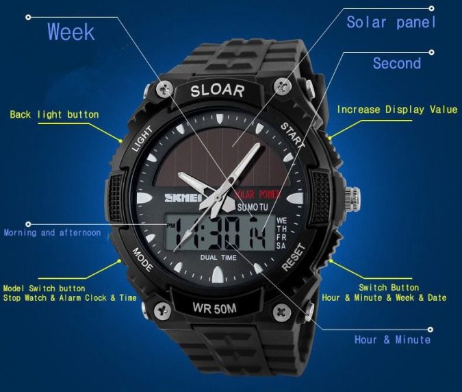 Top 12 Unusual Solar-Powered Products 24 Solar Watch Top 12 Unusual Solar-Powered Products - 24