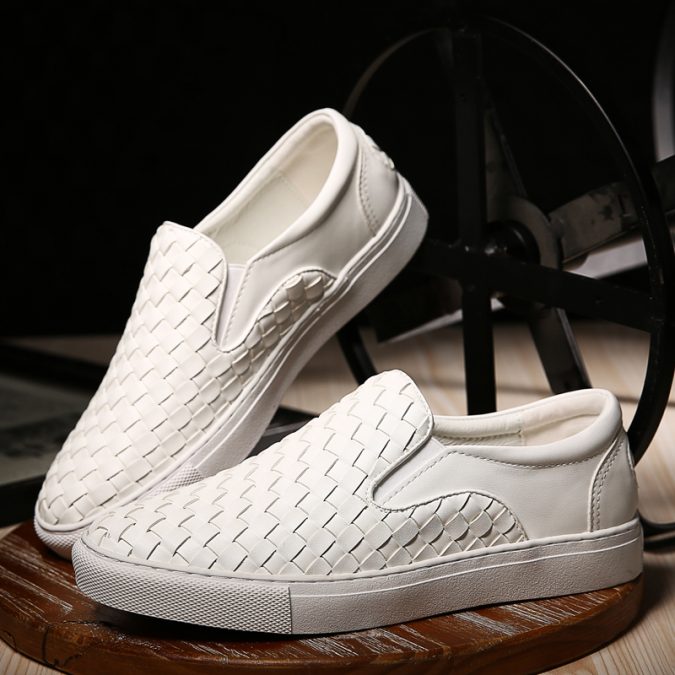 Woven Slip On3 4 Elegant Fashion Trends of Men Summer Shoes - 15