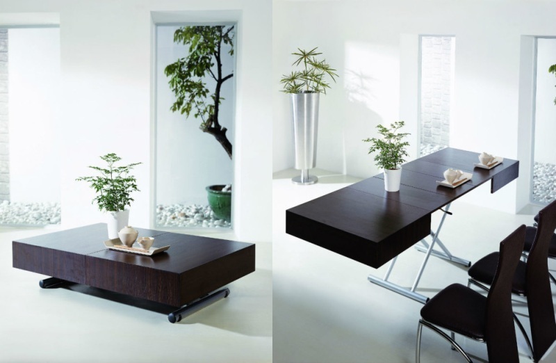 coffee table dining table 83 Creative & Smart Space-Saving Furniture Design Ideas - 52 space-saving furniture