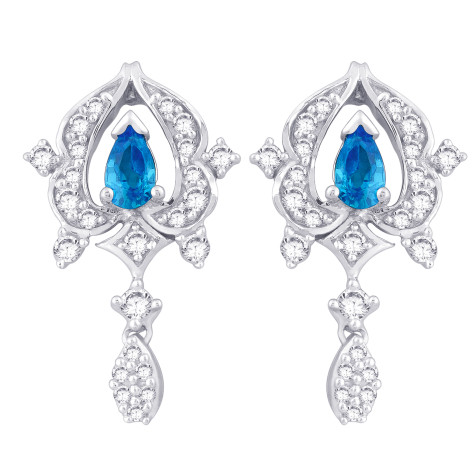 How To Hide Skin Problems And Wrinkles Using Jewelry? 18 lucera-silver-earrings-with-cz-diamonds-ef8769