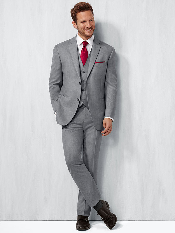 14 Splendid Wedding Outfits for Guys 4 mens wearhouse suit 14 Splendid Wedding Outfits for Guys - 4