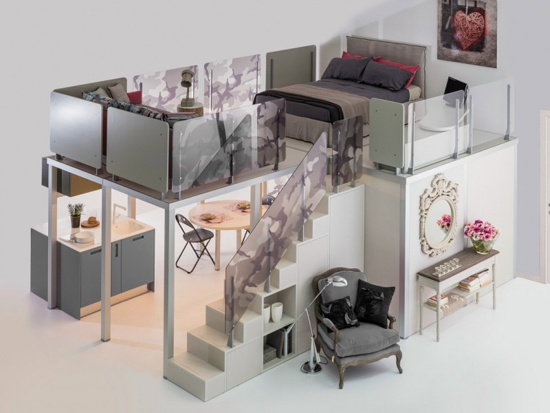 modern space saving kids bedroom design 83 Creative & Smart Space-Saving Furniture Design Ideas - 84 space-saving furniture