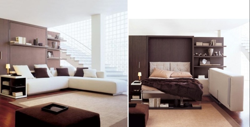 multipurpose-furniture-sofa-bed 83 Creative & Smart Space-Saving Furniture Design Ideas in 2020