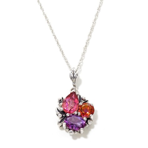 How To Hide Skin Problems And Wrinkles Using Jewelry? 109 orvieto-silver-multicolored-quartz-cluster-necklace-d-2013032912471406~246652