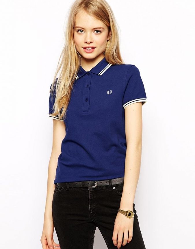 polo-shirt-with-denim-pants-675x861 20+ Hottest Teenages Job Interview outfit Ideas