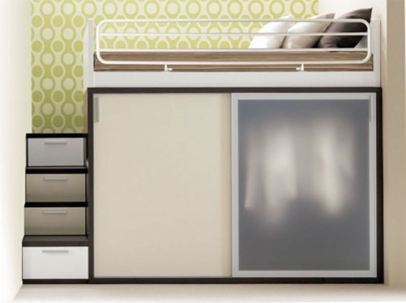 space-saving-bed 83 Creative & Smart Space-Saving Furniture Design Ideas in 2020