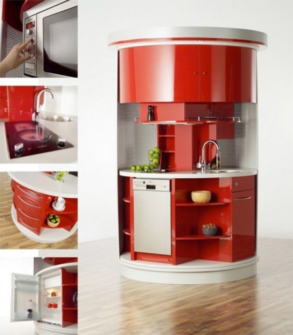 space-saving-kitchen 83 Creative & Smart Space-Saving Furniture Design Ideas in 2020