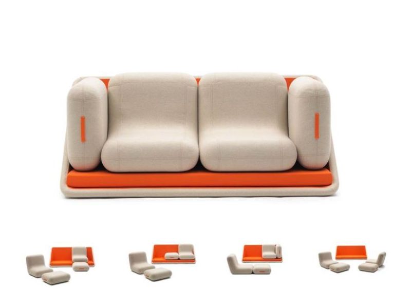 space saving sofa 83 Creative & Smart Space-Saving Furniture Design Ideas - 40 space-saving furniture
