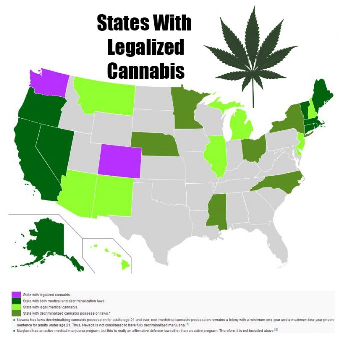states-675x675 Marijuana Related Illness on the Rise in USA