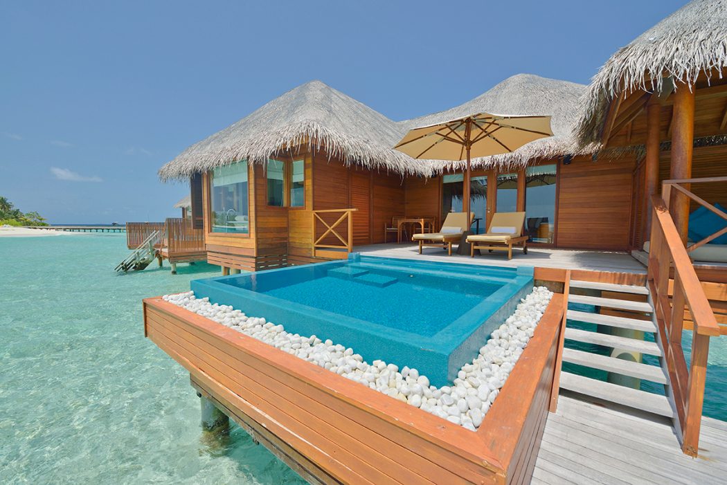 10 Most Unusual Restaurants in The World 29 112659huvafen fushi lagoon bungalow with pool2 10 Most Unusual Restaurants in The World - 29